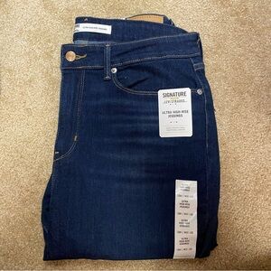 Levi Strauss Signature Ultra High rise Jeggings Jeans womens 10 dark wash Levi’s